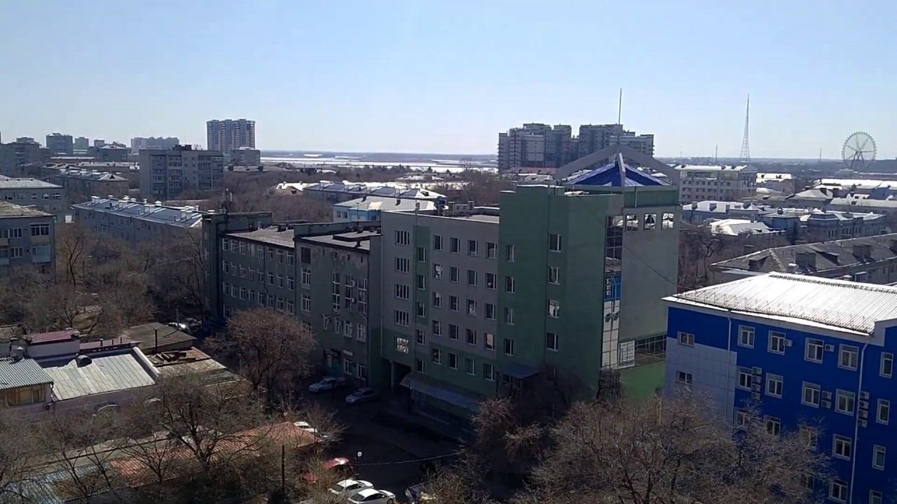 Вид из дома Б Хмельницкого 13, Благовещенск смотреть онлайн