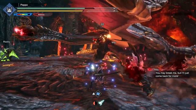 MHR Sunbreak: Long Sword Solo 8:06 Malzeno смотреть онлайн