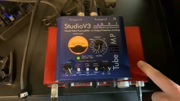 ART Tube MP Studio V3 Sound Test on Vocals