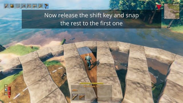 Valheim - Build Video for Ancient Stone Circle Home смотреть онлайн