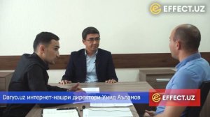 DARYO.UZ KUN.UZ ФАОЛИЯТИНИ ҚАТТИҚ ҲУРМАТ ҚИЛАДИ, ЛЕКИН... – САЙТ ДИРЕКТОРИ БИЛАН КАТТА ИНТЕРВЬЮ