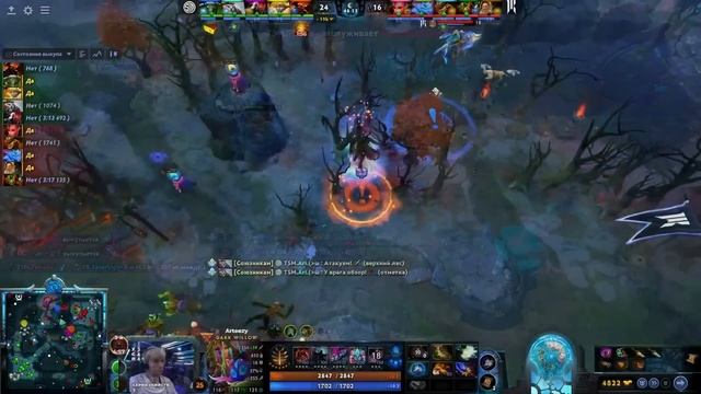 ?ARTEEZY РЕШИЛ ПОВТОРИТЬ КЕРРИ DARK WILLOW КИТАЙЦЕВ В МАТЧЕ НА ВЫЛЕТ SR Vs TSM The International 12
