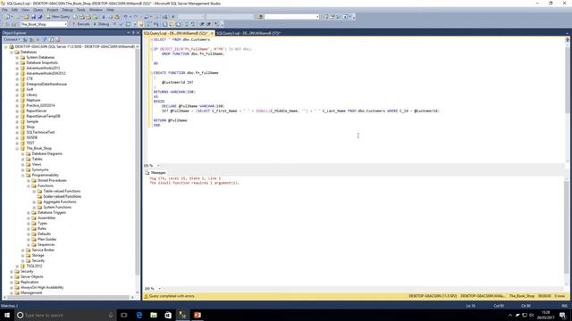 SQL Tutorial - Scalar Functions смотреть онлайн