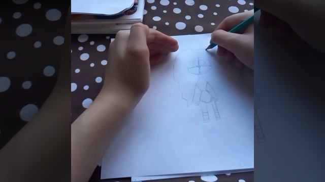как нарисовать милую девочку смотреть онлайн