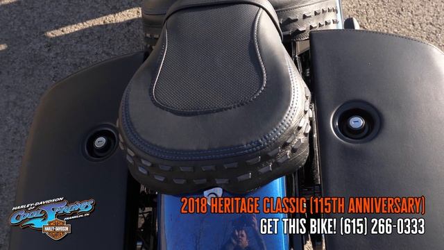 2018 Harley-Davidson FLHCS - Softail Heritage Classic 114 115th Anniversary смотреть онлайн