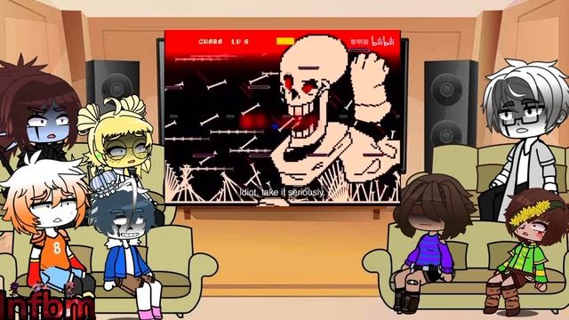 Undertale react to former time trio (2/3) смотреть онлайн