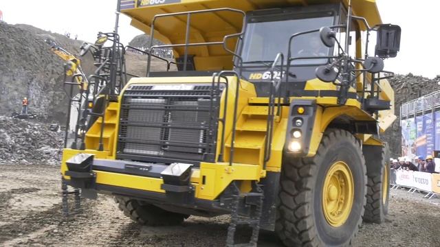 Visiting SteinExpo 2017! Liebherr 9150! Komatsu 605HD! Liebherr 766! Bauforum