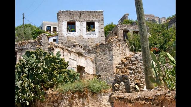 Древности - заброшенный город Мугла (Турция) смотреть онлайн