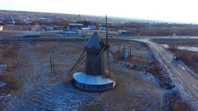 Ветряная мельница в с. Польное Конобеево смотреть онлайн