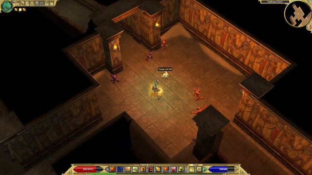 Titan Quest Atlantis - Боевой маг #31 ЕГИПЕТ Мемфис-Фивы-Долина царей-Телхин ЭПОС прохождение с нул смотреть онлайн