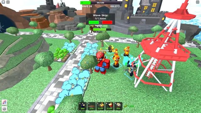 HOW TO SOLO FALLEN MODE WITH THE GOLD MINI AND ACCELERATOR (TOWER DEFENSE SIMULATOR) смотреть онлайн