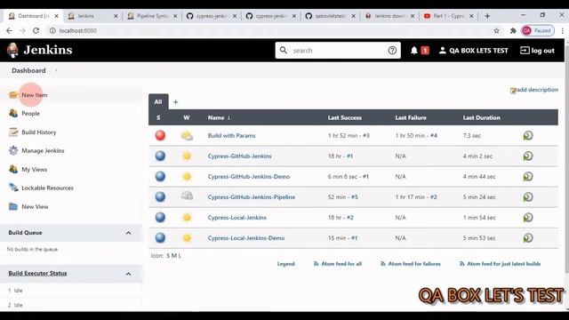 Part 32 - Cypress Integration with CI Server Jenkins (Freestyle and Pipeline Examples) смотреть онлайн