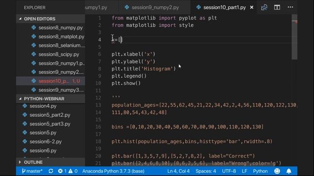 Class - 10 Python Programming | Matplotlib Tutorial For Beginners | Edureka смотреть онлайн