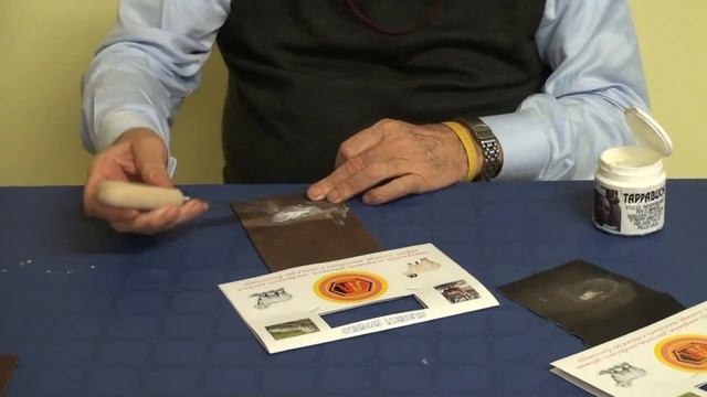 Препарат для реставрации натуральной кожи (шпатлевка для кожи) Tappabuchi смотреть онлайн