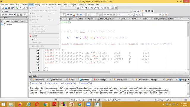 I/O: Simple input and output with scanf and printf, formatted I/O by Murali Mohan Reddy Muchanthala смотреть онлайн