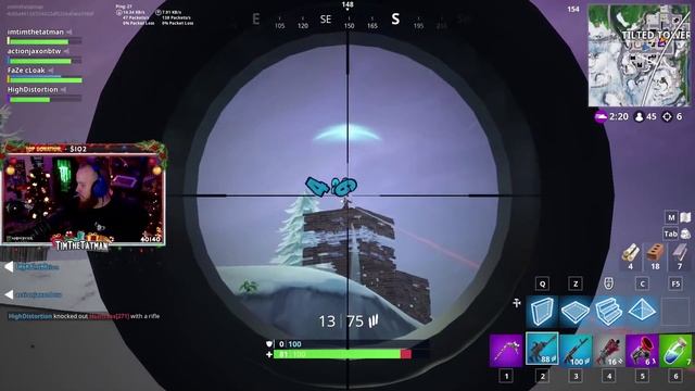 THE NO-FLY ZONE!! W/ CLOAK, HIGHDISTORTION & ACTIONJAXON | Fortnite Battle Royale Highlights #202 смотреть онлайн