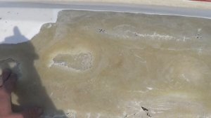 ремонт стеклопластикового катера часть 1.