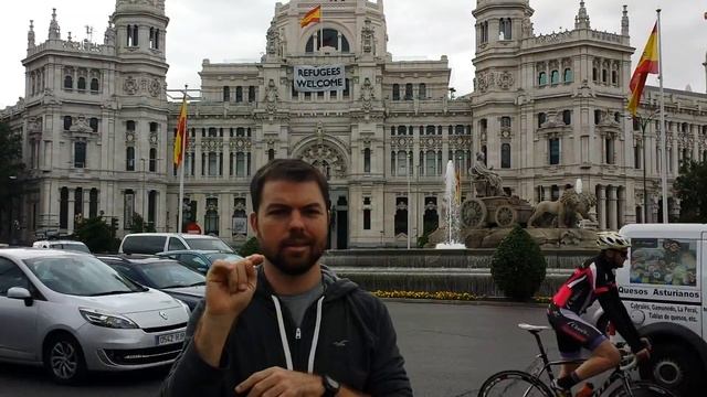 DeafEurope.com Spain Deaf Travel in ASL - Plaza de Cibeles смотреть онлайн