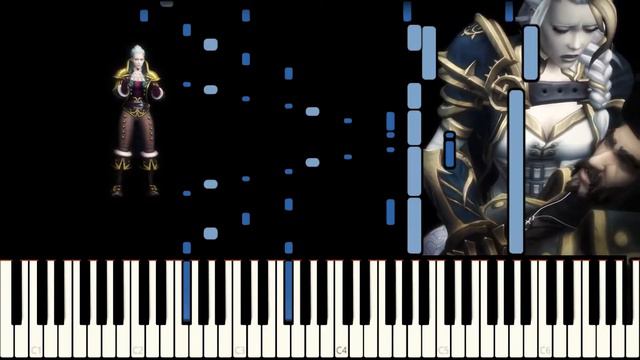 World of Warcraft: Jaina's Homeland (Synthesia) смотреть онлайн