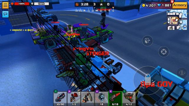 Pixel Gun 3D - Motorcycle Stunts And Street Racing in the Free Play Mode смотреть онлайн