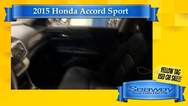 2015 Honda Accord at Seaway GM in Cornwall #B2112 смотреть онлайн