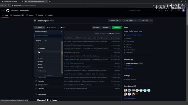 241 - Загрузка исходного Кода Unreal Engine с Github смотреть онлайн