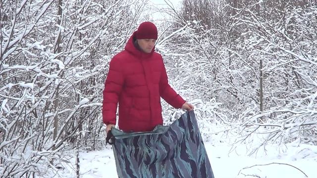 Плащ-тент. Незаменимый аксессуар для походов. Пончо-тент смотреть онлайн
