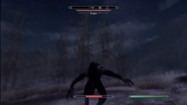Elder Scrolls V_ Skyrim - Werewolf vs Dragon Gameplay - Leaked Movie (HD) смотреть онлайн