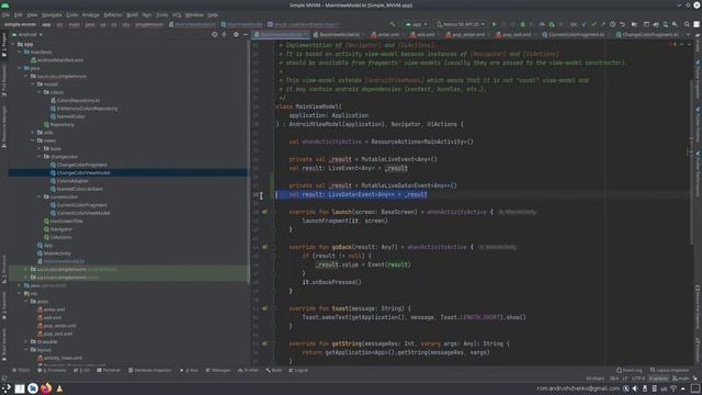 25. Android - Построение MVVM-архитектуры для прототипирования небольших приложений смотреть онлайн