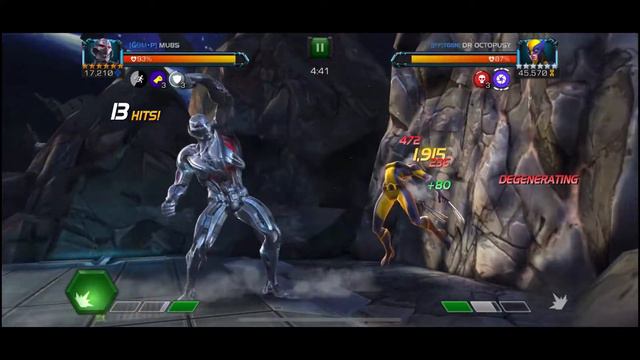 GOM-P vs TGGN Alliance War - King Groot vs r3 Peni Boss! 10 Fights! - MCOC смотреть онлайн