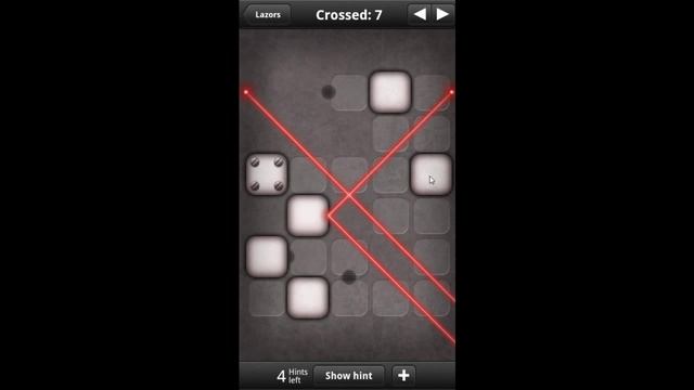 Прохождение Lazors — Crossed (1-10 уровни) смотреть онлайн
