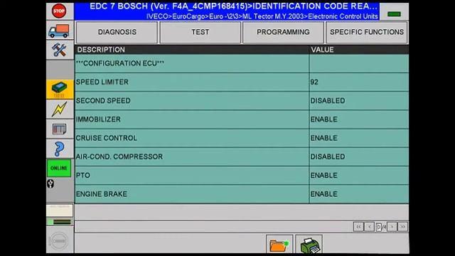 IVECO ALPHANUMERIC CODE CALCULATOR смотреть онлайн