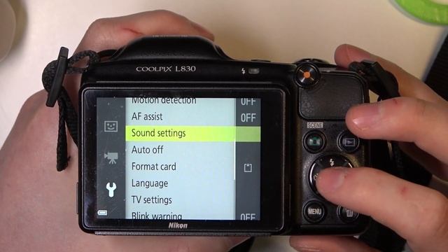 How to Enable & Disable Interface Sounds on Nikon Coolpix L830? смотреть онлайн