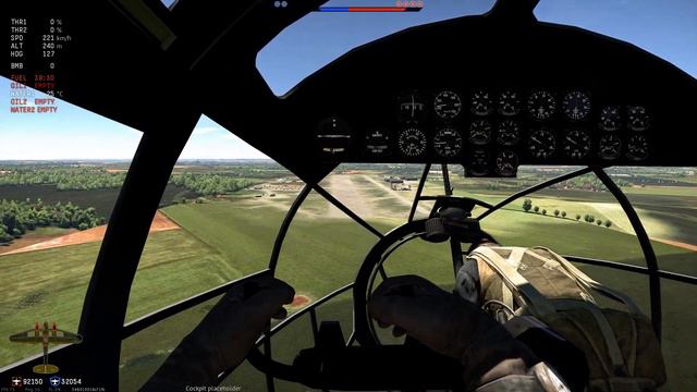 War Thunder SB He-111 H3 Dual Engine Failure Landing смотреть онлайн