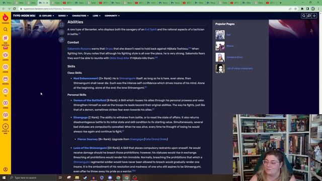 Sekhie Reacts to Fate: The Shinsengumi смотреть онлайн