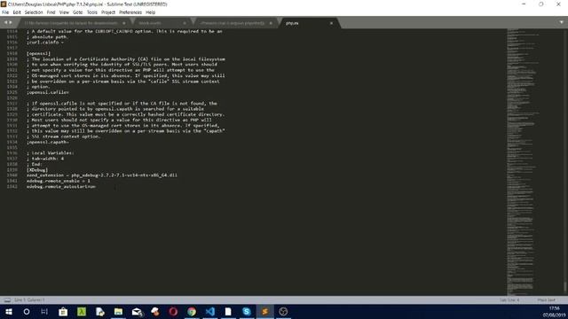 Configurando PHP xdebug смотреть онлайн