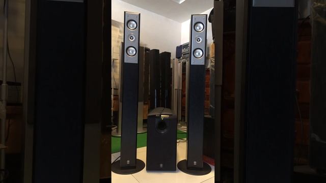 YANAHA 2.1ch Surround Sound System.Superwoofer YST-SW005/Front Speaker NS-F210 смотреть онлайн