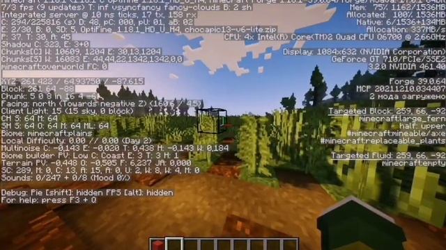 Сравнение Forge+OptiFine и Fabric+Sodium+Iris смотреть онлайн