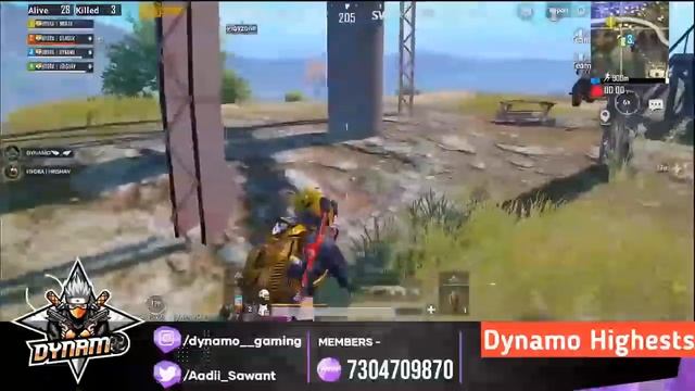 DYNAMO - LAST CHICKEN DINNER | DYNAMO LAST PUBG MATCH GAMEPLAY | PUBG MOBILE смотреть онлайн