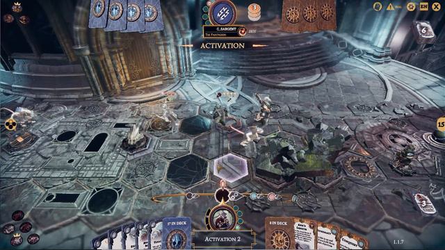 Warhammer Underworlds Online. Засадный полк. The Farstriders vs Skaven. смотреть онлайн