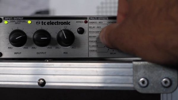 Test 1 - TC Electronic M100 Multi-Effects Processor