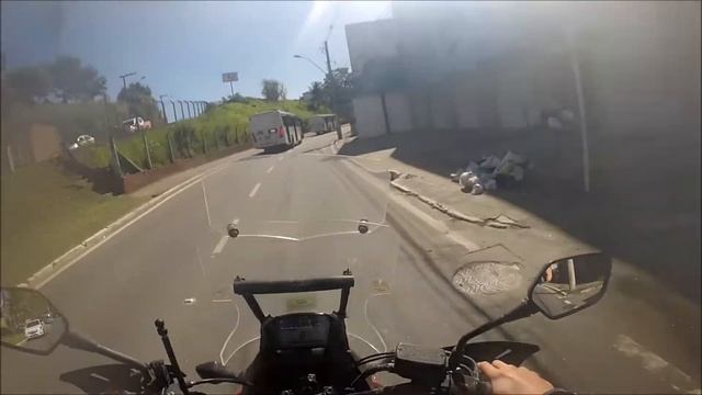 Dia a Dia de Honda NC 700X - Saindo de Bento Ferreira смотреть онлайн