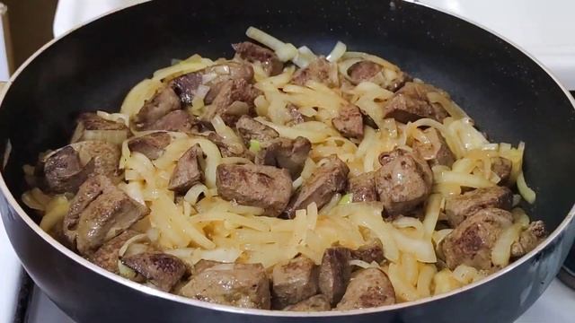 как приготовить свиную печень с подливой ! как приготовить печень свиную вкусно , вкусный рецепт смотреть онлайн