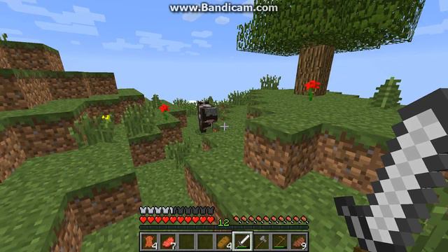 Майнкрафт первая пшеница Cube Block Survival #7 смотреть онлайн