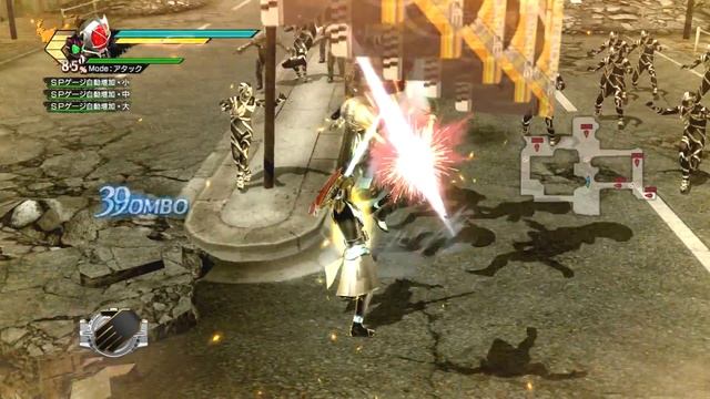 Kamen Rider Battride War Genesis - Wizard & Decade Gameplay - HELL смотреть онлайн