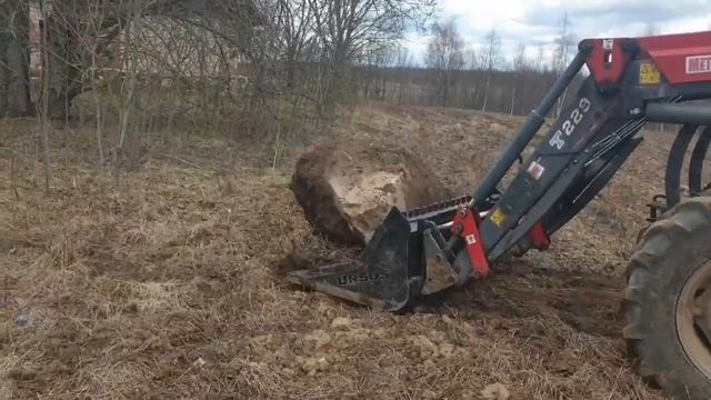 Чистка поля от камней/валунов смотреть онлайн