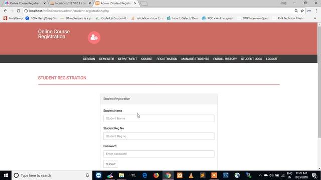 Online Course Registration developed in PHP and MySql ,Online Course Registration projects Free смотреть онлайн