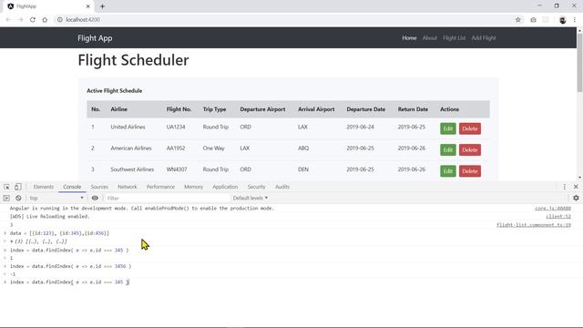 Angular: DELETE One Item From List смотреть онлайн