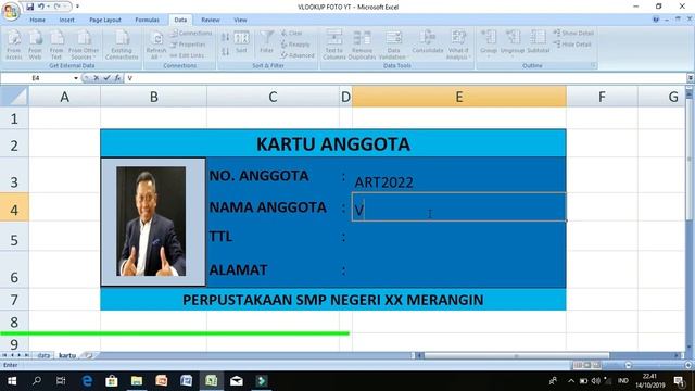 Cara mem-vlookup gambar/foto di excel dengan fungsi INDEX MATCH supaya muncul Otomatis смотреть онлайн