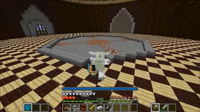 KNIGHT VS MUTANT IRON GOLEM, LICH, & SPECTER LORD - Minecraft Mod Battle - Mob Battles - Mods смотреть онлайн